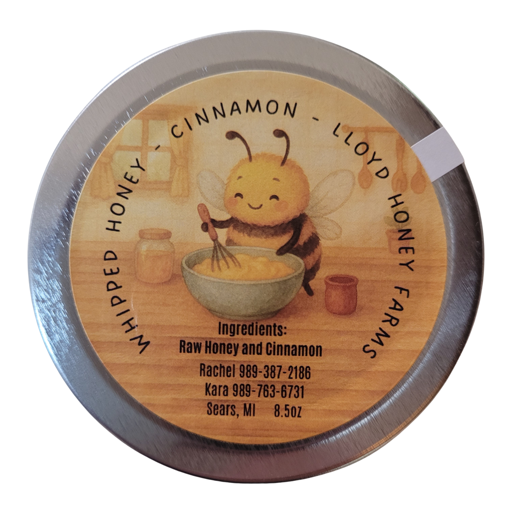 8.5 oz Jar Whipped Cinnamon Honey