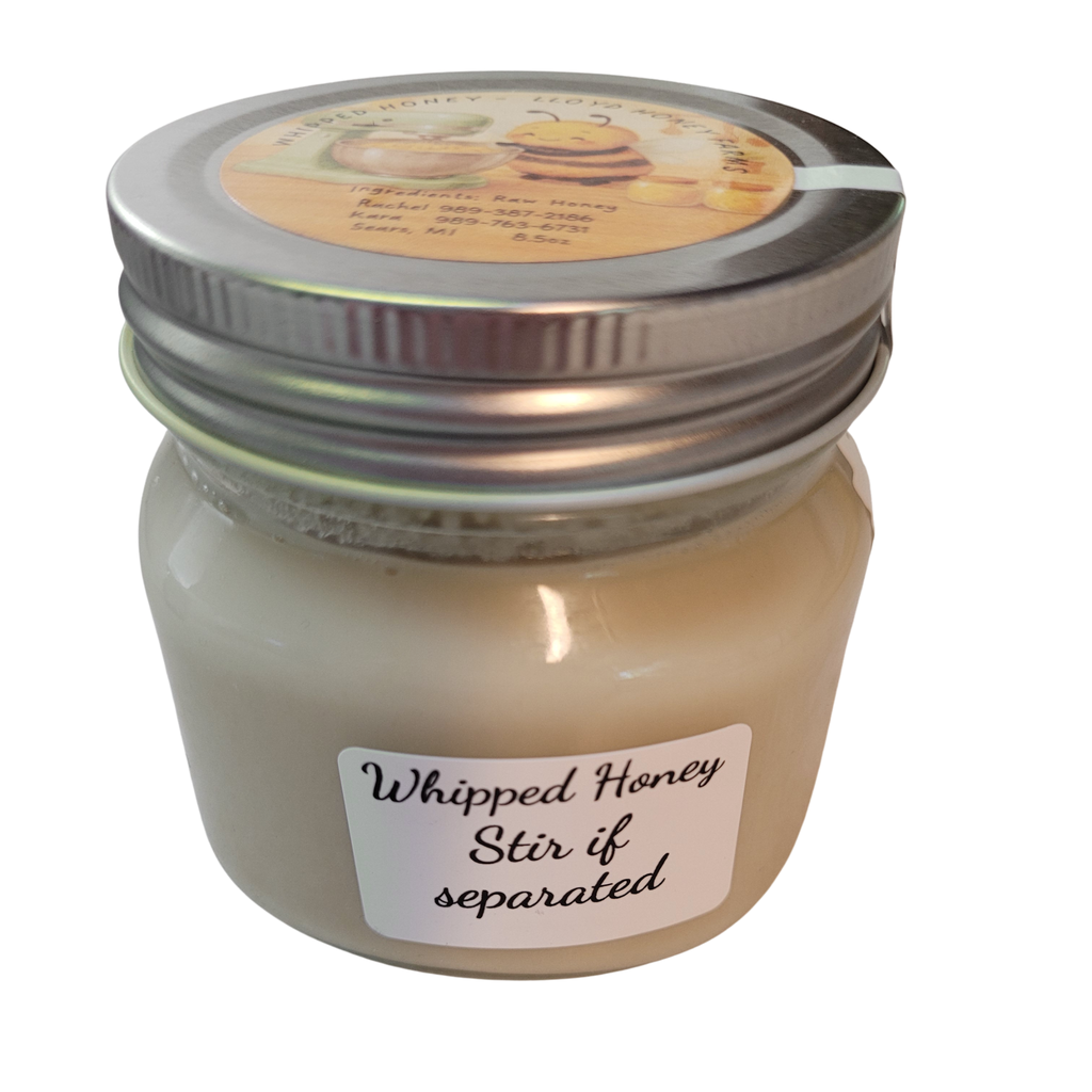 8.5 oz Jar Whipped Plain Honey
